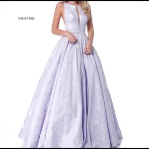 Sherri Hill Lilac Dress Style #51703